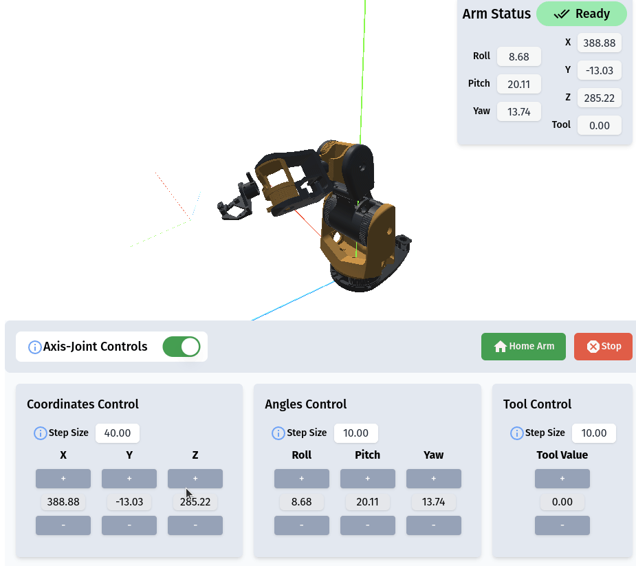 RiBot Controls