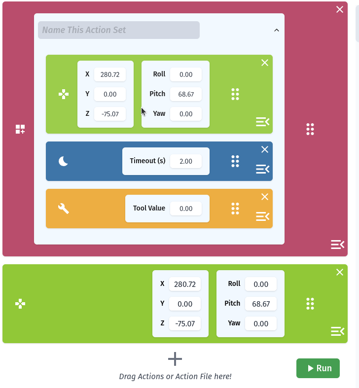 RiBot Controls